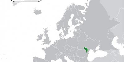 Μολδαβία θέση στον παγκόσμιο χάρτη